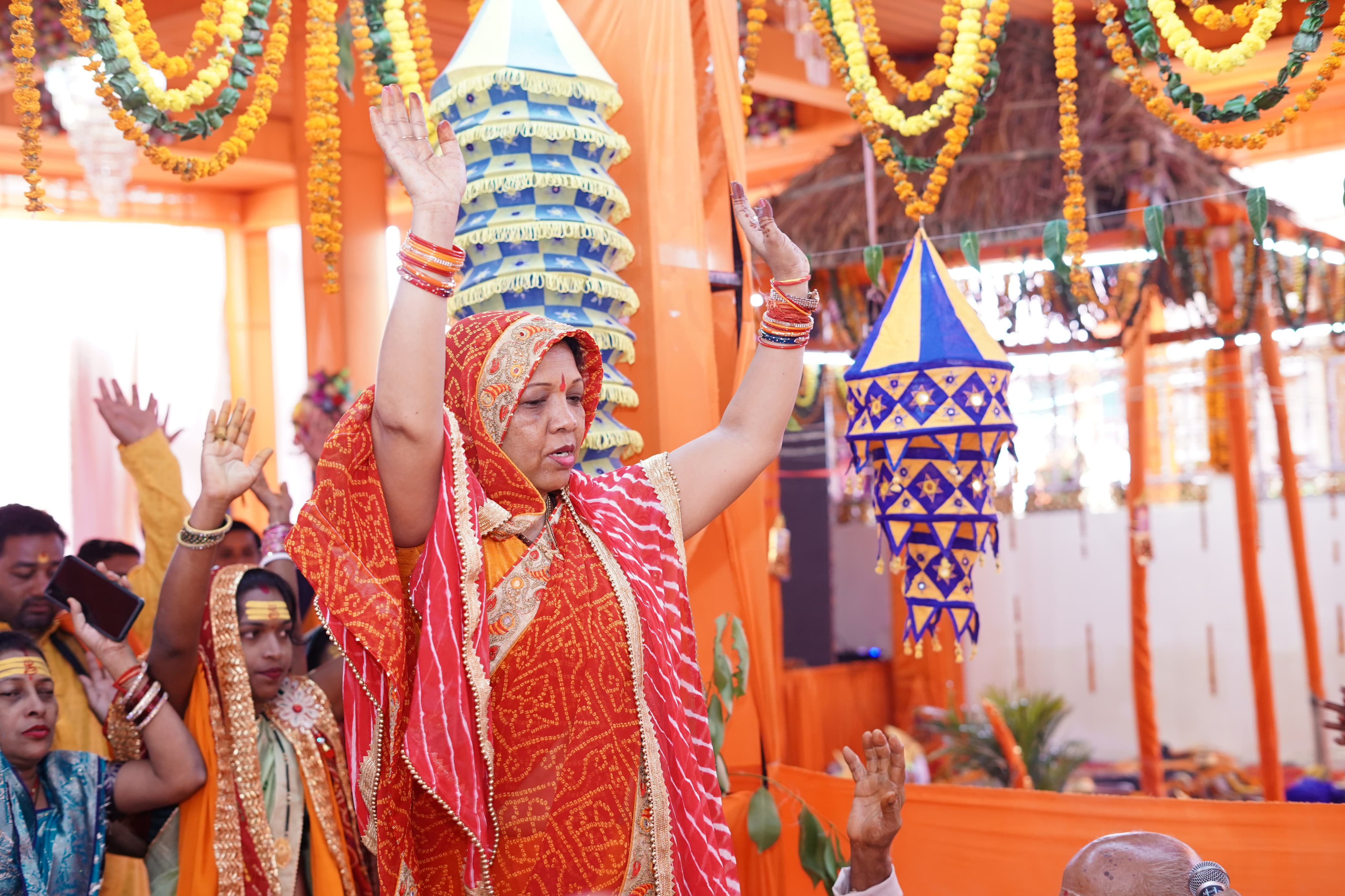 श्री जगन्नाथ मंदिर दोकड़ा में प्राण प्रतिष्ठा महोत्सव की धूम, अष्ट प्रहरी हरि कीर्तन का शुभारंभ